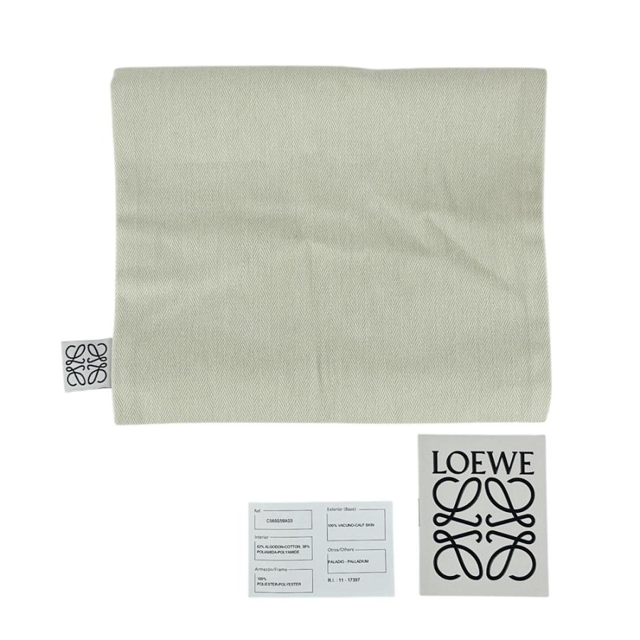 ロエベ ■新同■ バーティカル クロスボディ アナグラム ショルダー ミニ バッグ スマホケース レザー ブラック 【616211】3 |  | 09