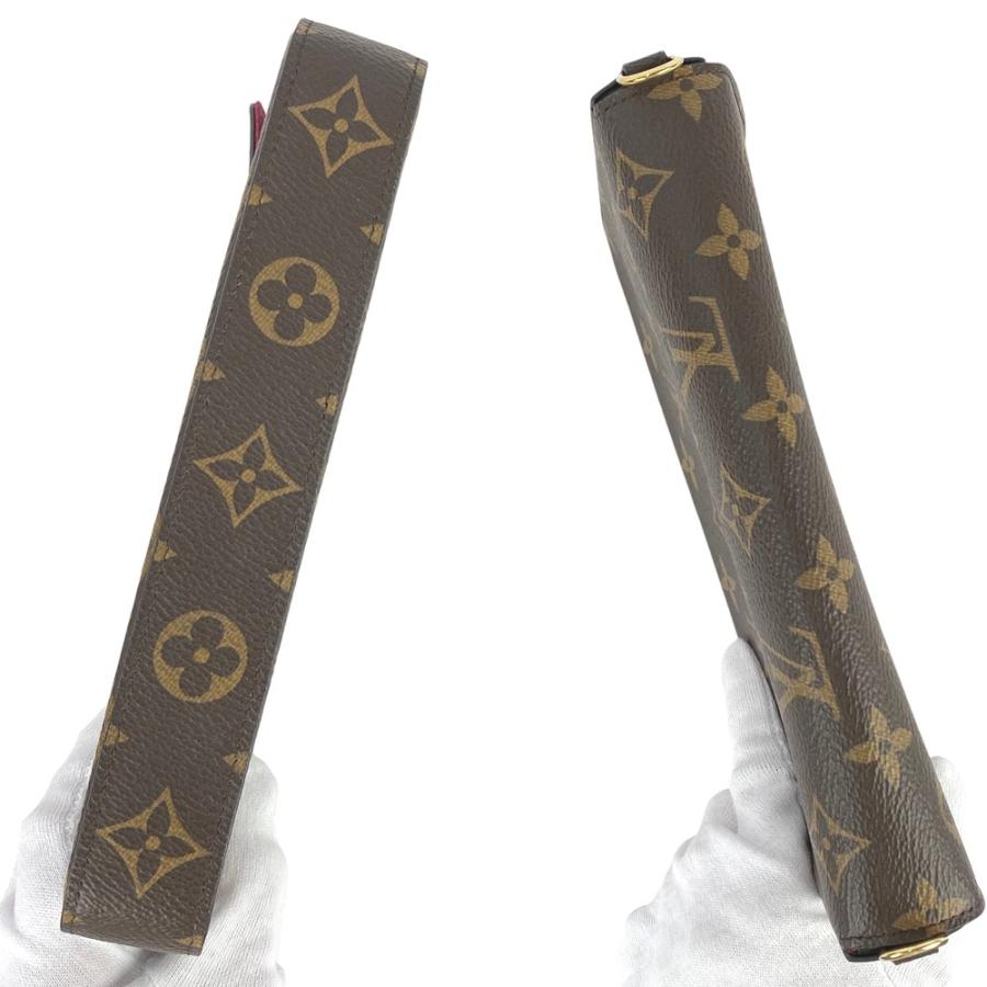 ルイヴィトン ■新同■ ポシェットフェリシー ショルダー チェーンウォレット 財布 モノグラム ブラウン ピンク M81896 【616761】3 |  | 08