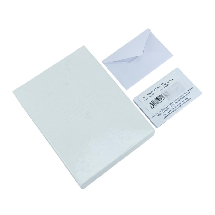 マルジェラ ■未使用■ チェーン ウォレット コンパクト 財布 小銭入れ ショルダー 4ステッチ レザー ホワイト 56UI0148 箱 【616891】5 |  | 09