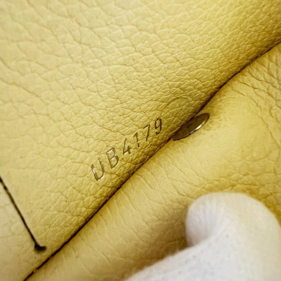 ルイヴィトン ■美品■ ポルトフォイユロック ミニ 三つ折り財布 ウォレット レザー ベージュ  M68483【617157】12 |  | 09