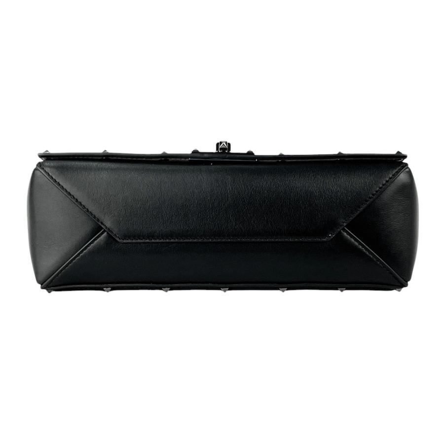 ヴァレンティノ ■未使用■ ショルダー バッグ チェーン スタッズ カバン レザー ブラック 【618048】5 |  | 05