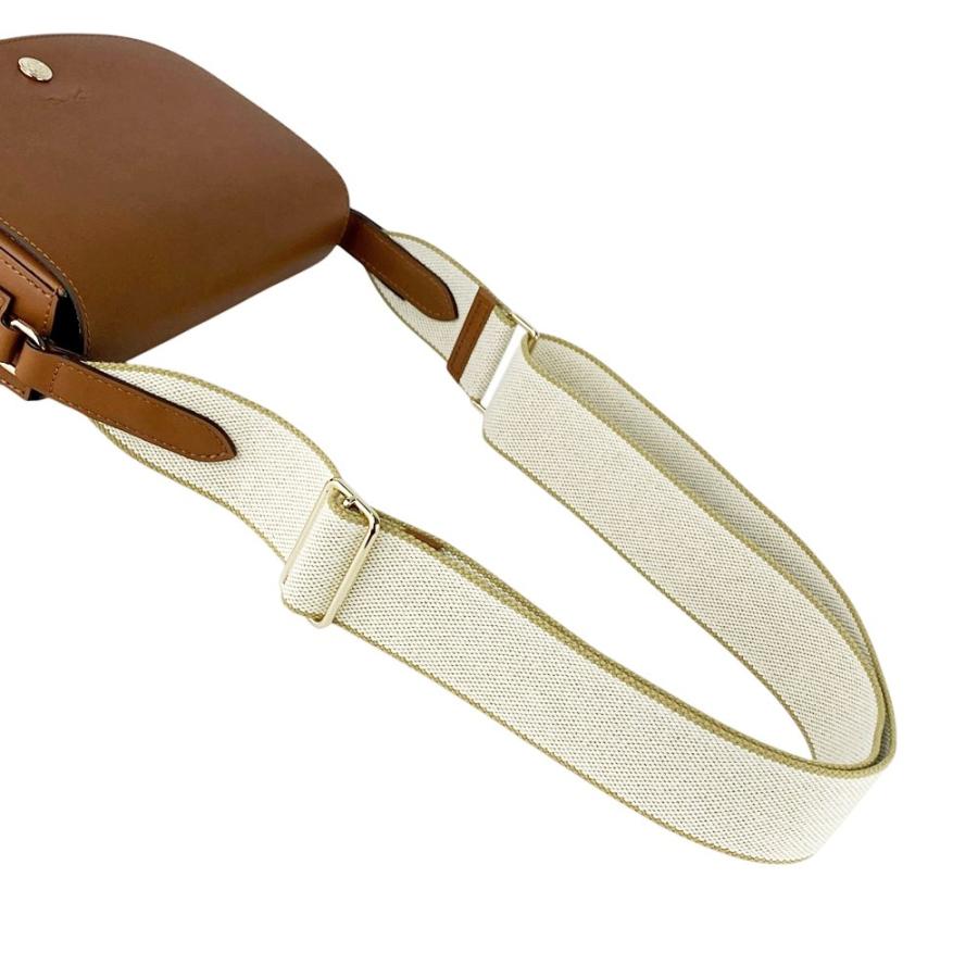 ロンシャン ■未使用■ ショルダーバッグ カバン レザー ブラウン 【618116】13 |  | 04