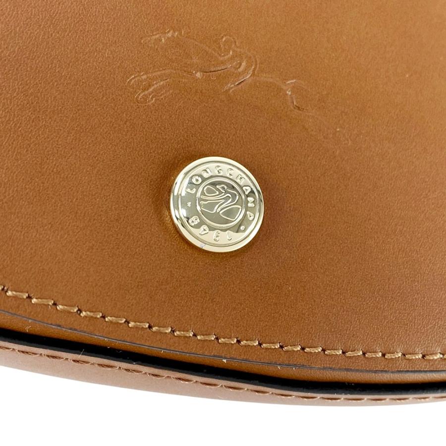 ロンシャン ■未使用■ ショルダーバッグ カバン レザー ブラウン 【618116】13 |  | 08