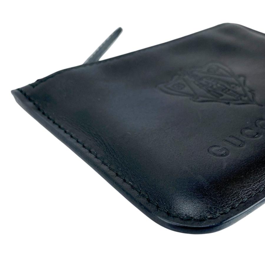 グッチ ■中古■ マイクロシマ コインケース 小銭入れ ウォレット 型押し レザー ブラック 283403 【618666】5 |  | 02
