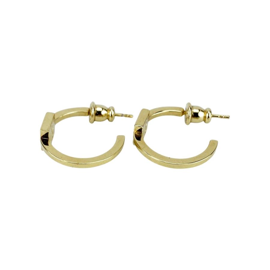 フェンディ ■美品■ フープピアス アクセサリー GP ゴールド ホワイト 【618963】13 |  | 04