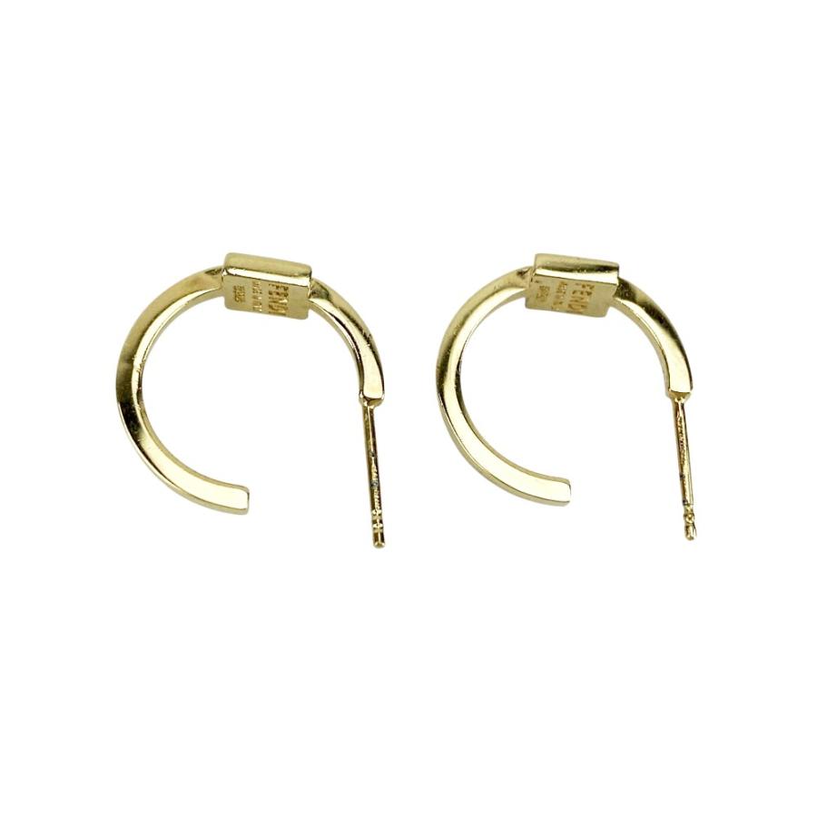 フェンディ ■美品■ フープピアス アクセサリー GP ゴールド ホワイト 【618963】13 |  | 06