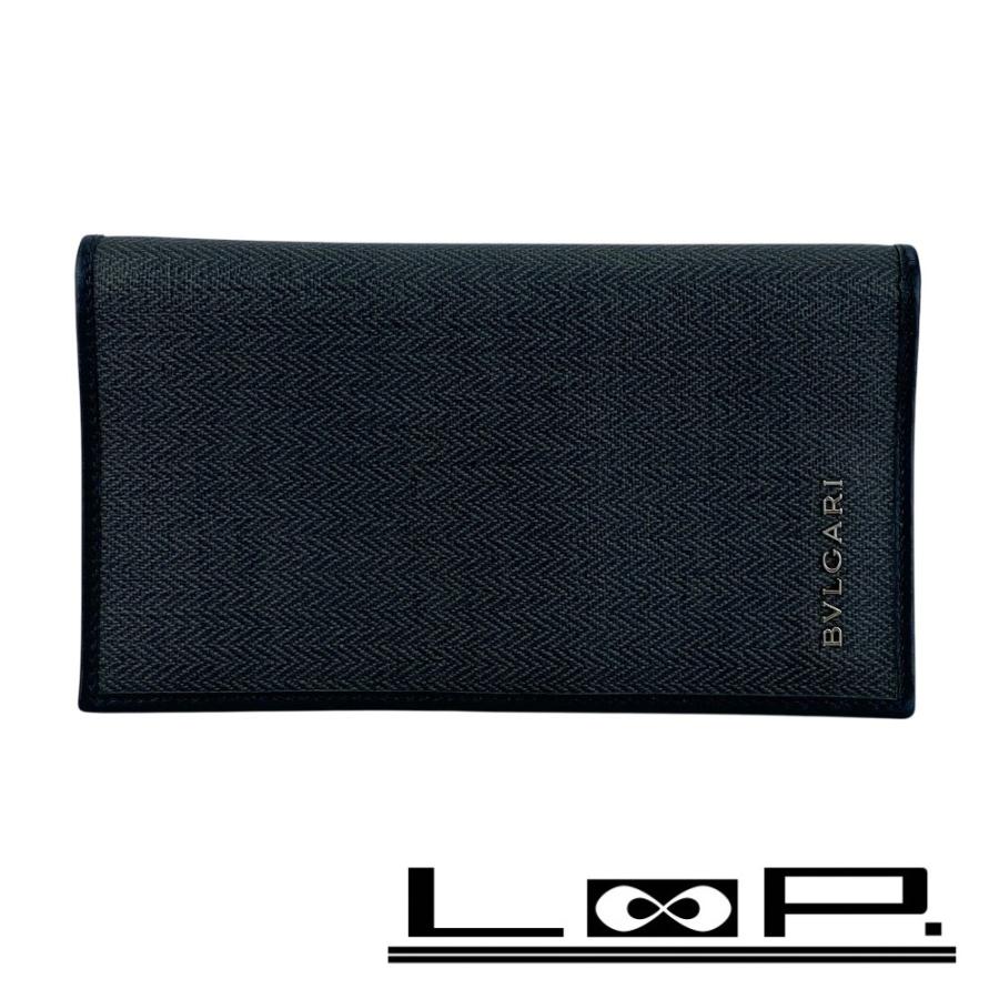 ブルガリ ■中古■ ウィークエンド 二つ折り 長財布 札入れ 小銭入れ ウォレット レザー グレー 箱 【619281】5 | 