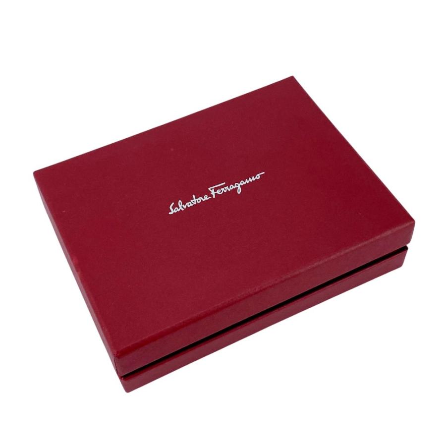 フェラガモ ■美品■ フルジップ コンパクト ウォレット 二つ折り 財布 ガンチーニ レザー ボルドー ゴールド 22D290 箱 【619359】5 |  | 09