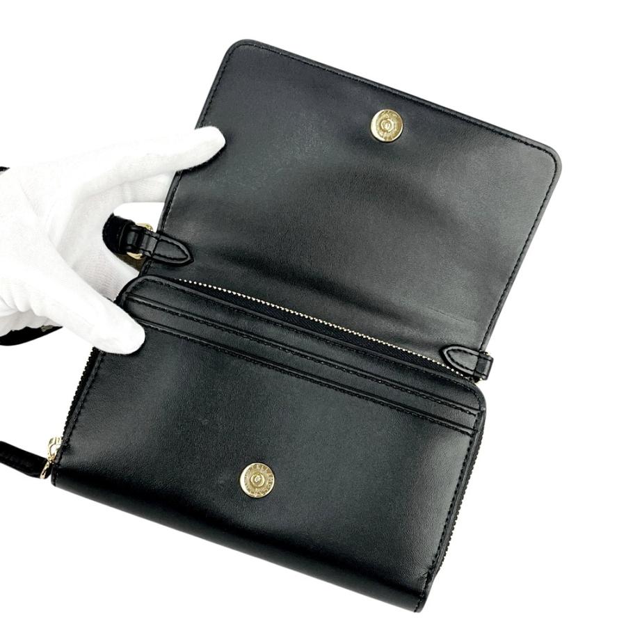 ステラマッカートニー ■未使用■ ポシェットウォレット 財布 ショルダーバッグ カバン レザー ブラック 【619557】13 |  | 05