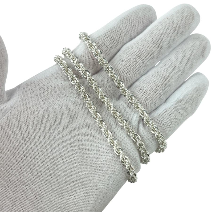ティファニー ■新同■磨き済■78cm■ ティファニー ツイスト チェーン ロング ネックレス アクセサリー シルバー SV925 61g 【619861】8 |  | 01