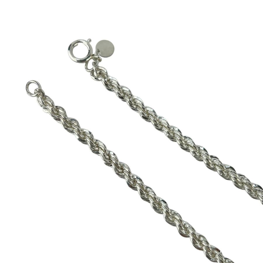 ティファニー ■新同■磨き済■78cm■ ティファニー ツイスト チェーン ロング ネックレス アクセサリー シルバー SV925 61g 【619861】8 |  | 04