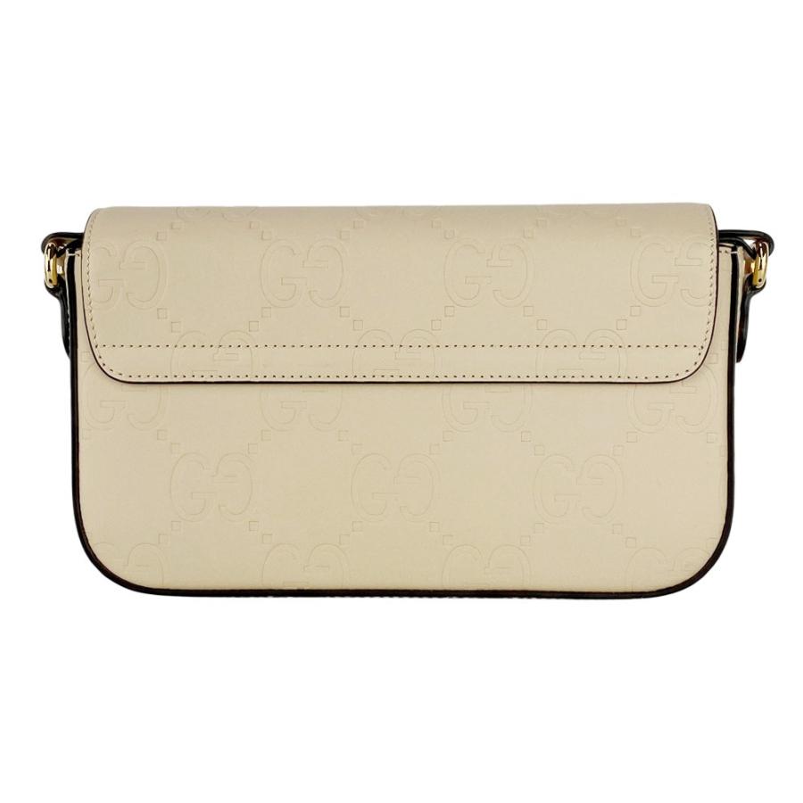 グッチ ■新品■ GG スーパーミニショルダー バッグ カバン レザー ベージュ 箱 【621314】13 |  | 01