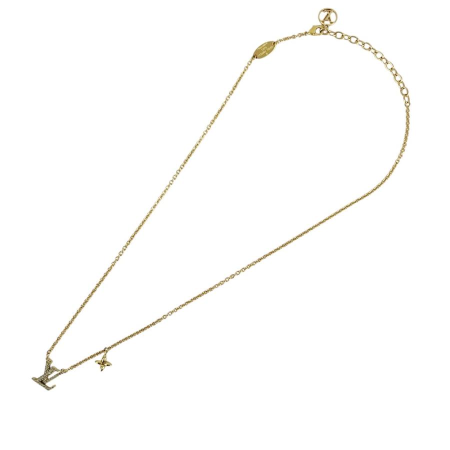 ルイヴィトン ■美品■ アイコニック ネックレス アクセサリー GP ゴールド M00596 箱 【621499】5 |  | 01