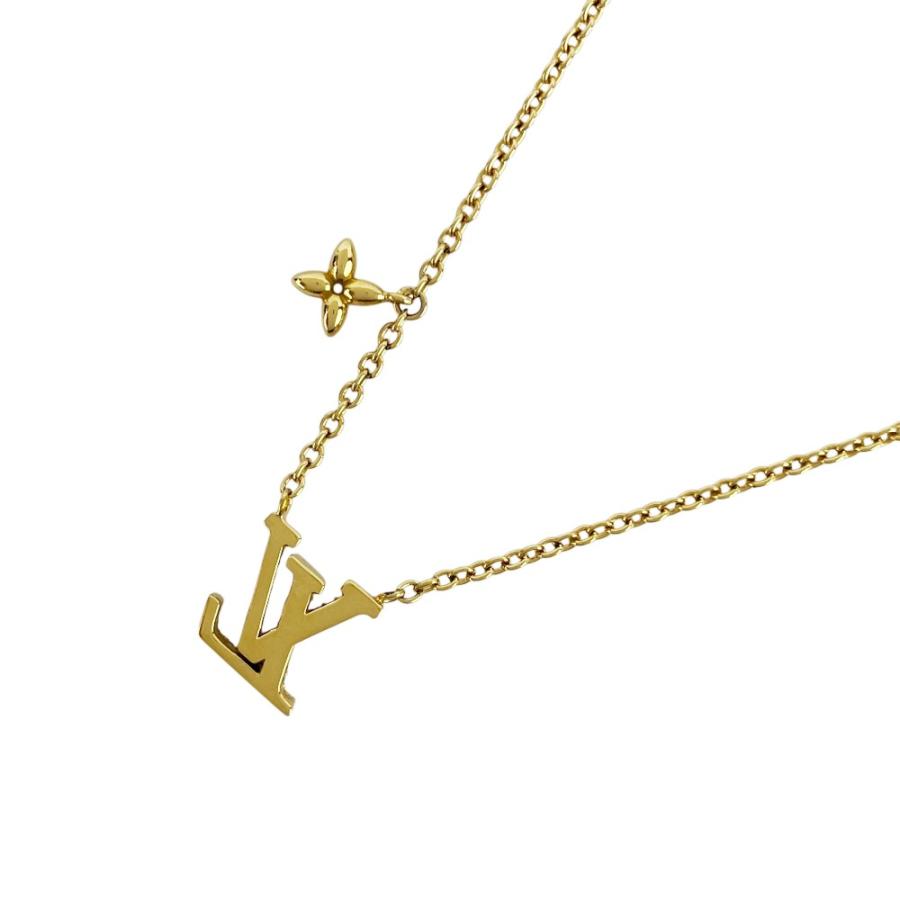 ルイヴィトン ■美品■ アイコニック ネックレス アクセサリー GP ゴールド M00596 箱 【621499】5 |  | 02