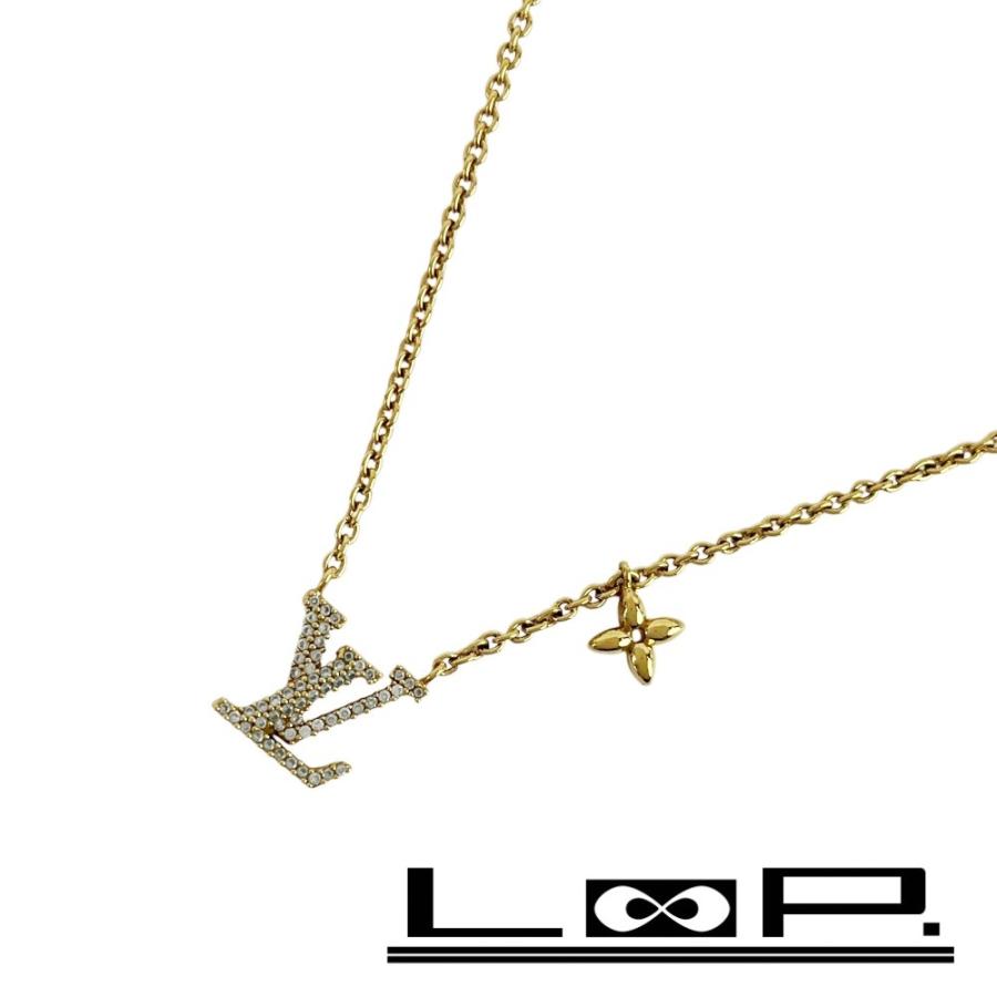 ルイヴィトン ■美品■ アイコニック ネックレス アクセサリー GP ゴールド M00596 【621635】5 | 
