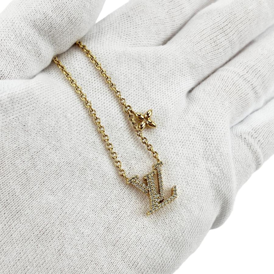 ルイヴィトン ■美品■ アイコニック ネックレス アクセサリー GP ゴールド M00596 【621635】5 |  | 09