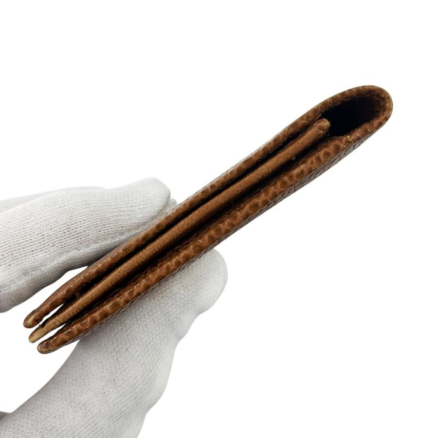 シャネル ■中古■ カードケース パスケース 二つ折り キャビアスキン ブラウン 【622724】8 |  | 05