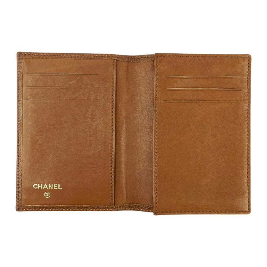 シャネル ■中古■ カードケース パスケース 二つ折り キャビアスキン ブラウン 【622724】8 |  | 06