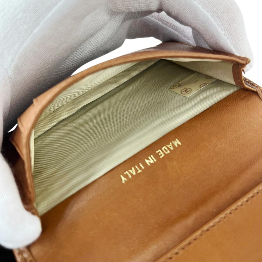 シャネル ■中古■ カードケース パスケース 二つ折り キャビアスキン ブラウン 【622724】8 |  | 07