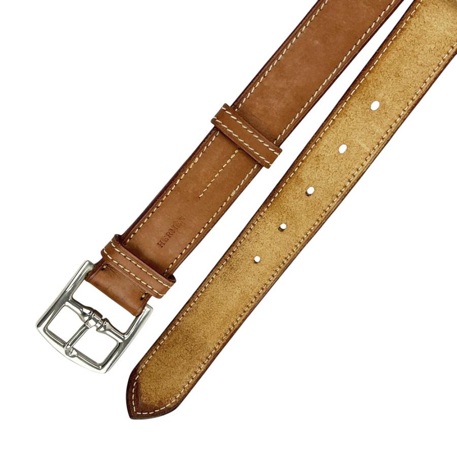 エルメス ■中古■ エトリヴィエール ベルト レザー ブラウン 〇X刻 #85 【623738】13 |  | 03