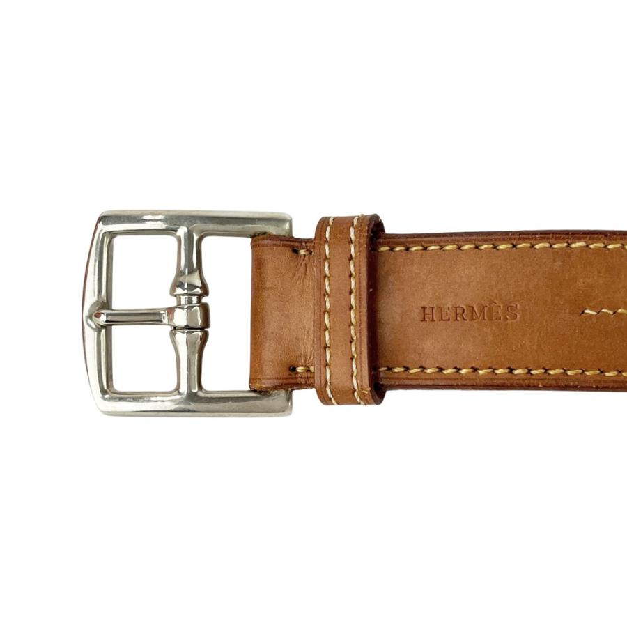 エルメス ■中古■ エトリヴィエール ベルト レザー ブラウン 〇X刻 #85 【623738】13 |  | 04