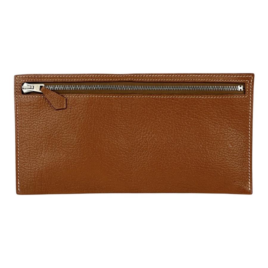 エルメス ■中古■ ポーチ 小物入れ レザー ブラウン 【623752】13 |  | 01