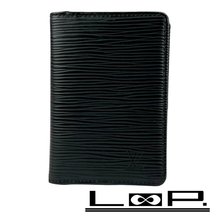ルイヴィトン ■中古■ オーガナイザードゥポッシュ カードケース パスケース 名刺入れ エピ ノワール M63582 【624155】11 | 