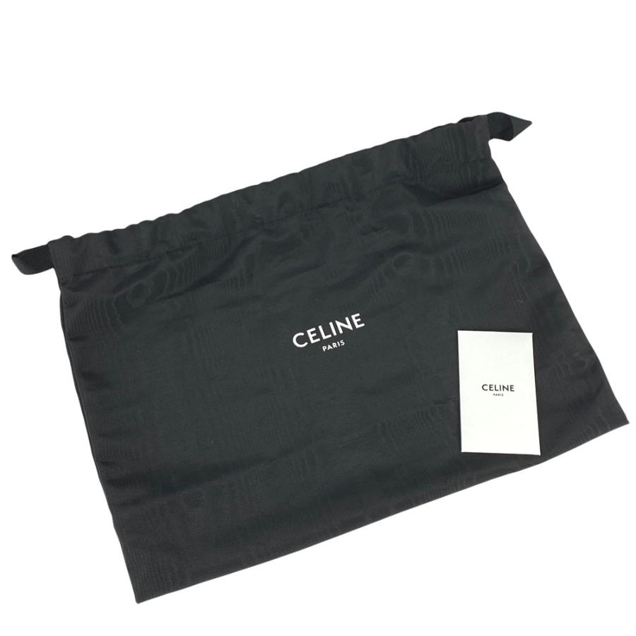 セリーヌ ■新同■ ミニ バーティカル カバ  2WAY ハンド ショルダー レザー キャンバス ベージュ ブラウン 【624353】3 |  | 08