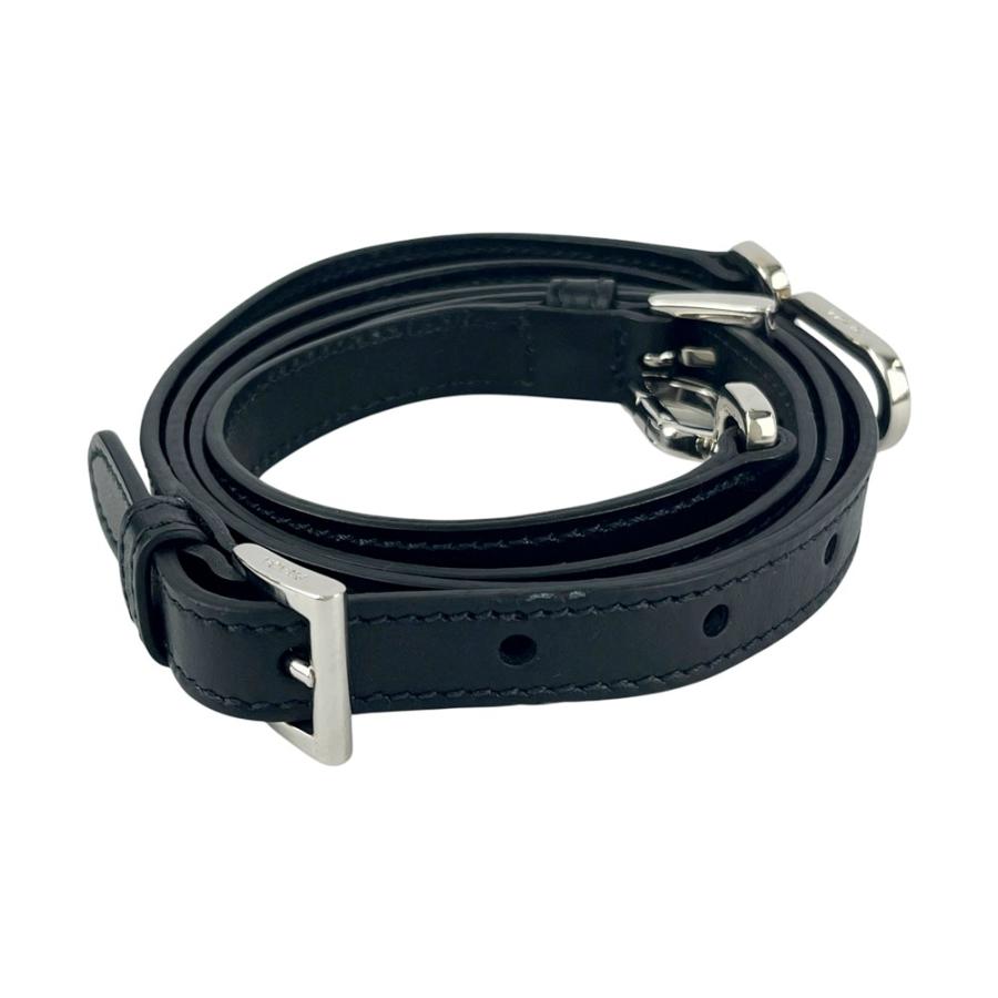 プラダ ■美品■ 2WAY ハンド ショルダー バッグ カバン SS レザー ブラック シルバー 1BD168 【624360】3 |  | 07