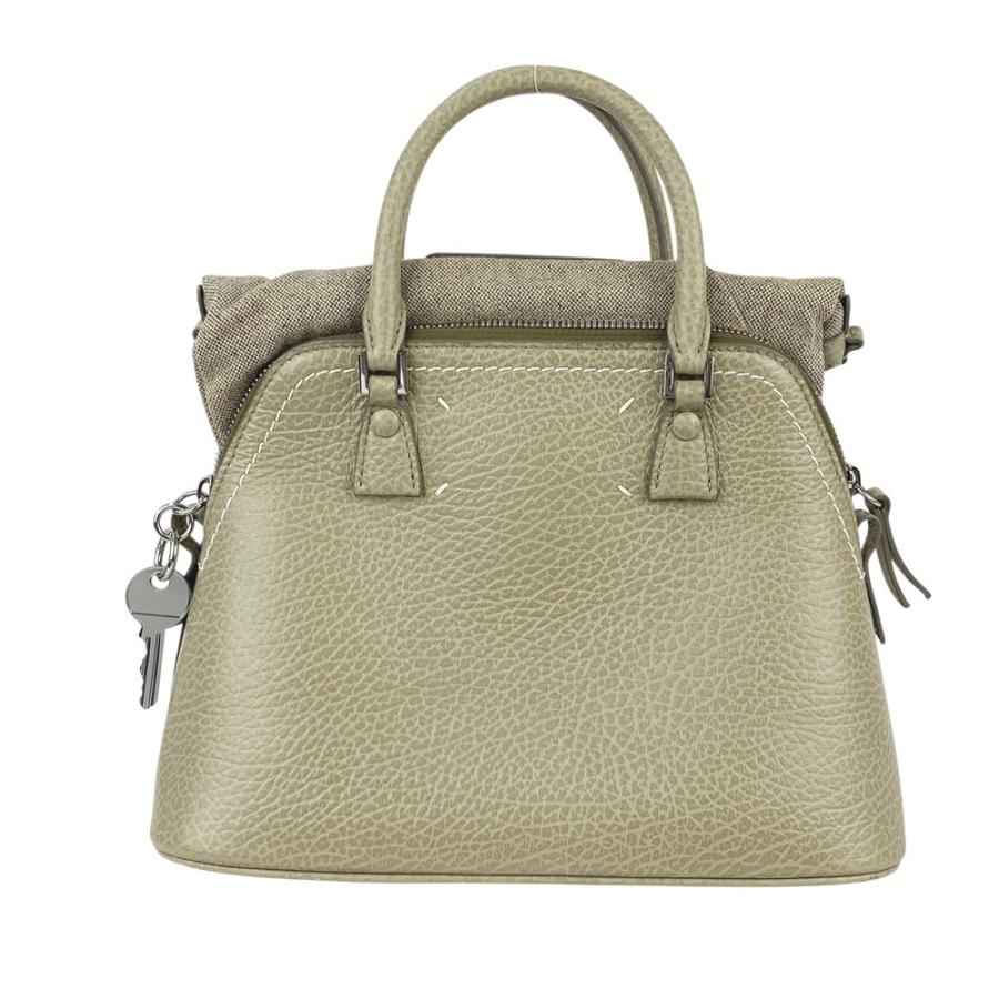 メゾンマルジェラ ■美品■ 5AC クラシックミニ 2way ショルダー ハンド バッグ レザー キャンバス ベージュ 【624384】3 |  | 01