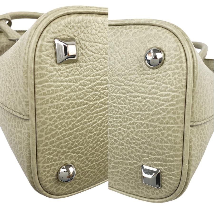 メゾンマルジェラ ■美品■ 5AC クラシックミニ 2way ショルダー ハンド バッグ レザー キャンバス ベージュ 【624384】3 |  | 04