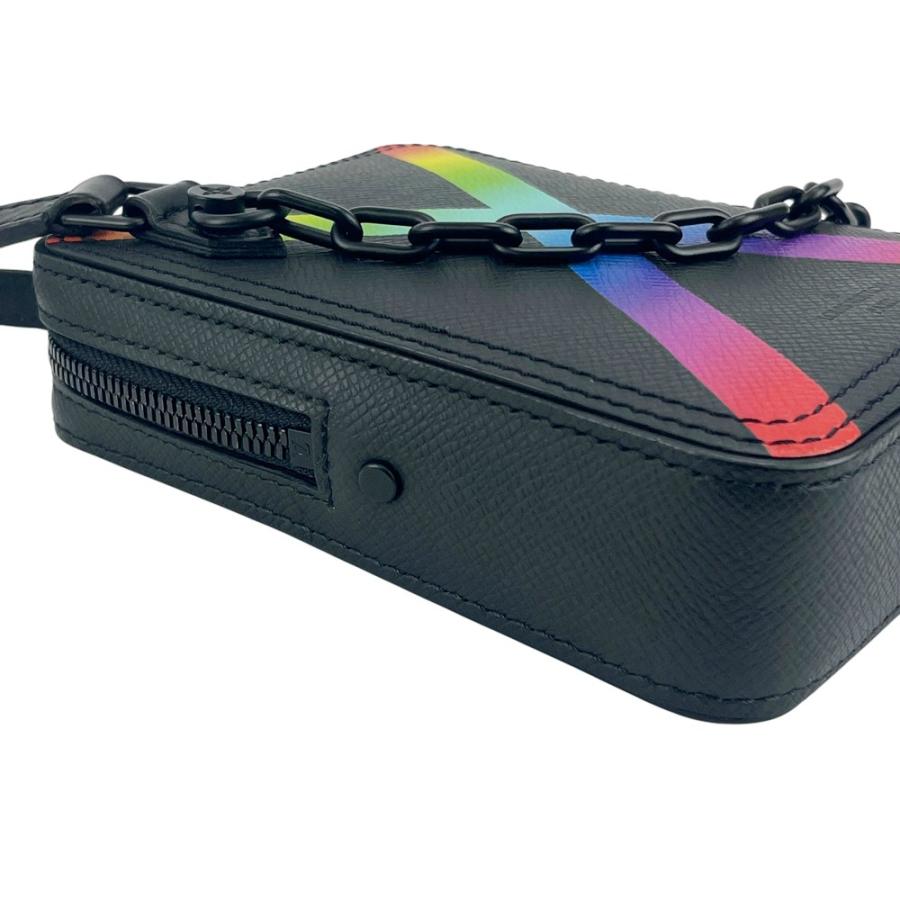 ルイヴィトン ■新同■ ダヌーブ メッセンジャー ショルダー バッグ タイガ レインボー ブラック M30332 箱 【624407】3 |  | 01