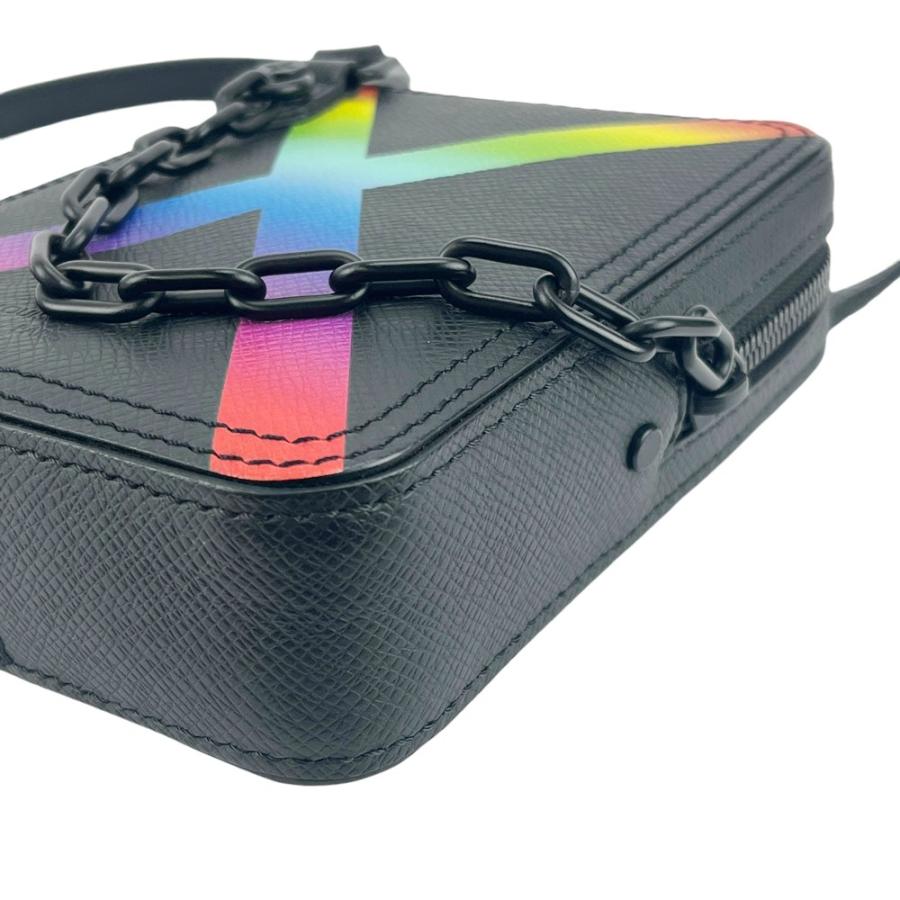 ルイヴィトン ■新同■ ダヌーブ メッセンジャー ショルダー バッグ タイガ レインボー ブラック M30332 箱 【624407】3 |  | 02