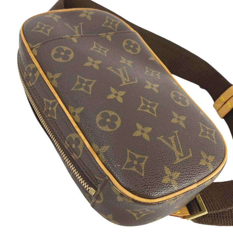 ルイヴィトン ■美品■ ポシェットガンジュ ショルダー ボディーバッグ モノグラム ブラウン M51870 【624520】3 |  | 02