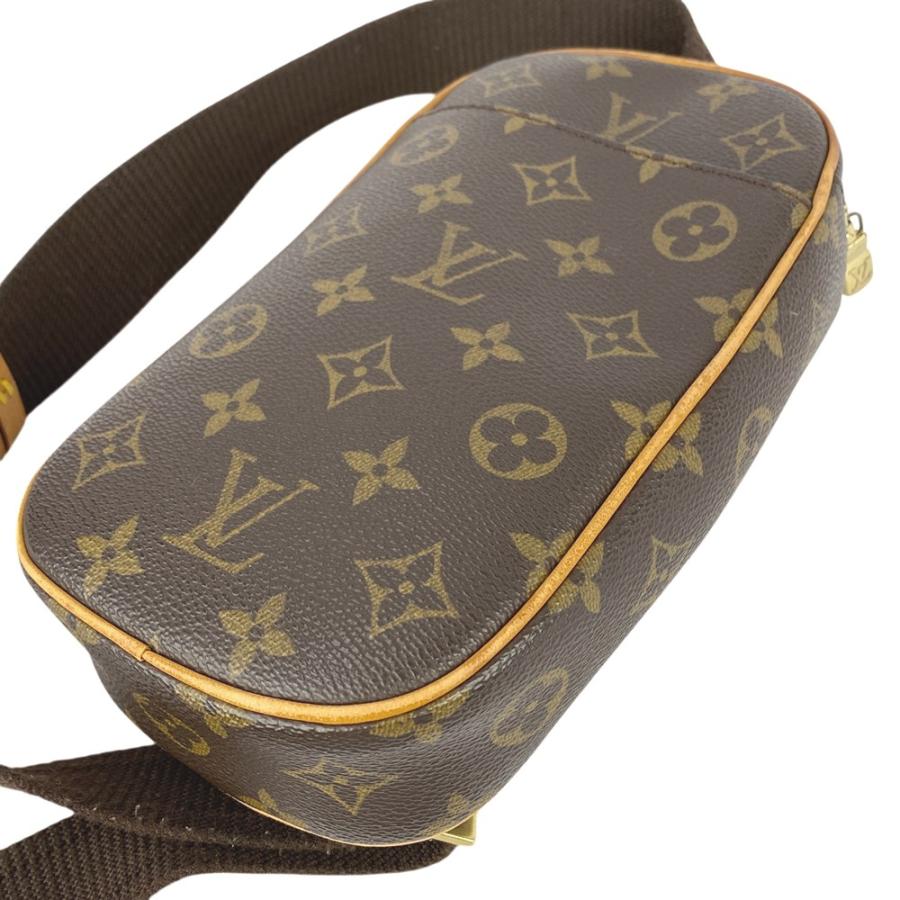 ルイヴィトン ■美品■ ポシェットガンジュ ショルダー ボディーバッグ モノグラム ブラウン M51870 【624520】3 |  | 03