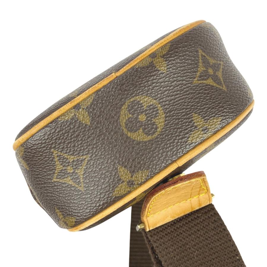 ルイヴィトン ■美品■ ポシェットガンジュ ショルダー ボディーバッグ モノグラム ブラウン M51870 【624520】3 |  | 04