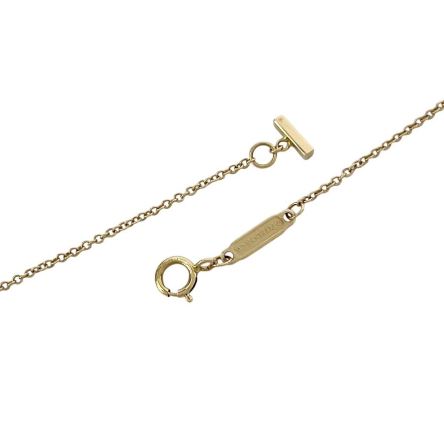 ティファニー ■美品■ Tスマイル ネックレス ミニ アクセサリー ピンクゴールド K18 750PG 約2.4g 箱 【624674】11 |  | 06