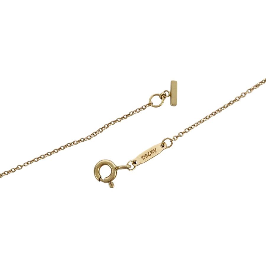 ティファニー ■美品■ Tスマイル ネックレス スモール アクセサリー ピンクゴールド K18 750PG 約2.9g 箱 【624704】11 |  | 06