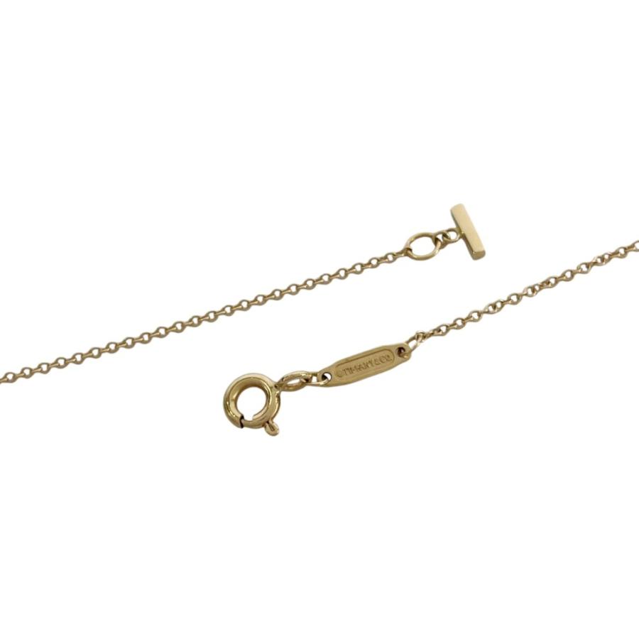 ティファニー ■美品■ Tスマイル ネックレス スモール アクセサリー ピンクゴールド K18 750PG 約2.9g 箱 【624704】11 |  | 07