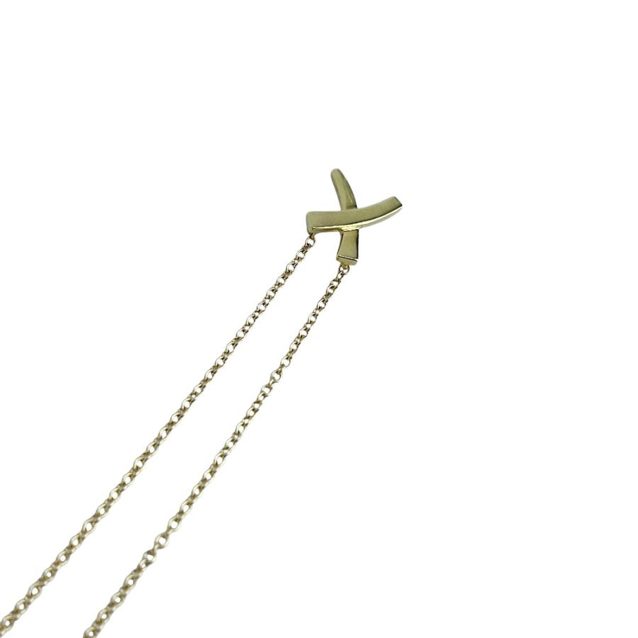 ティファニー ■美品■ キス ネックレス アクセサリー K18 YG750 イエローゴールド 2.0g 【624919】13 |  | 05