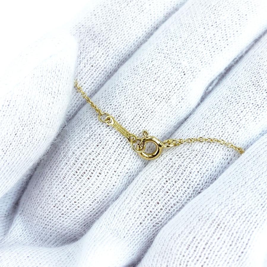 ティファニー ■美品■ キス ネックレス アクセサリー K18 YG750 イエローゴールド 2.0g 【624919】13 |  | 06