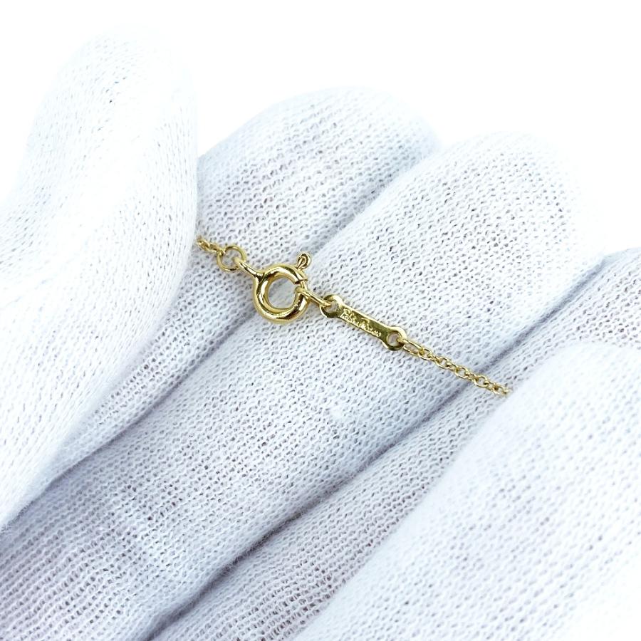 ティファニー ■美品■ キス ネックレス アクセサリー K18 YG750 イエローゴールド 2.0g 【624919】13 |  | 07