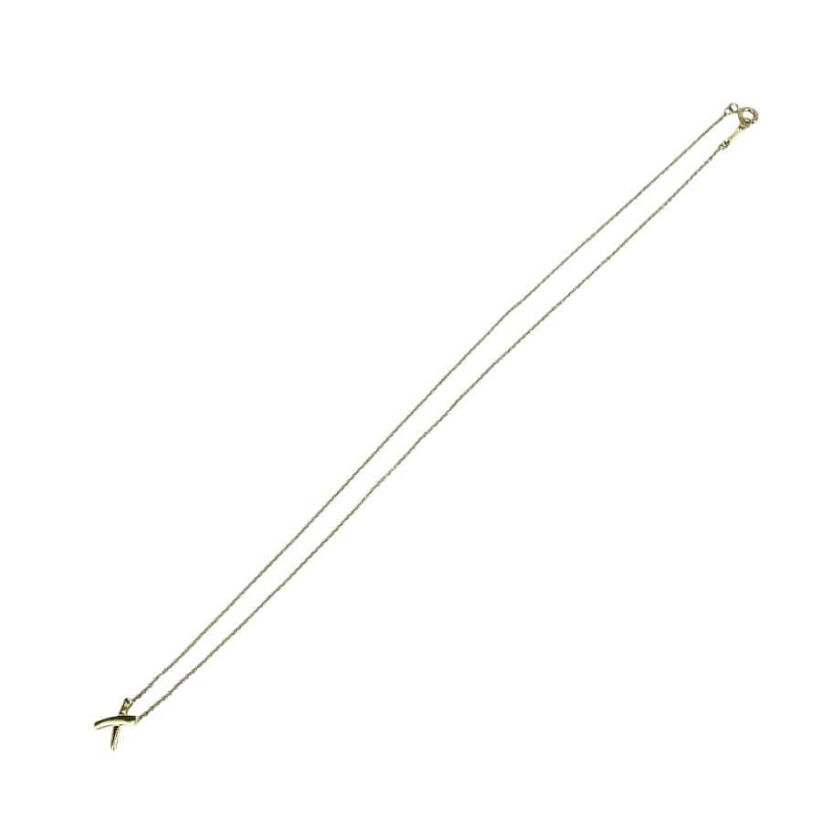 ティファニー ■美品■ キス ネックレス アクセサリー K18 YG750 イエローゴールド 2.0g 【624919】13 |  | 09