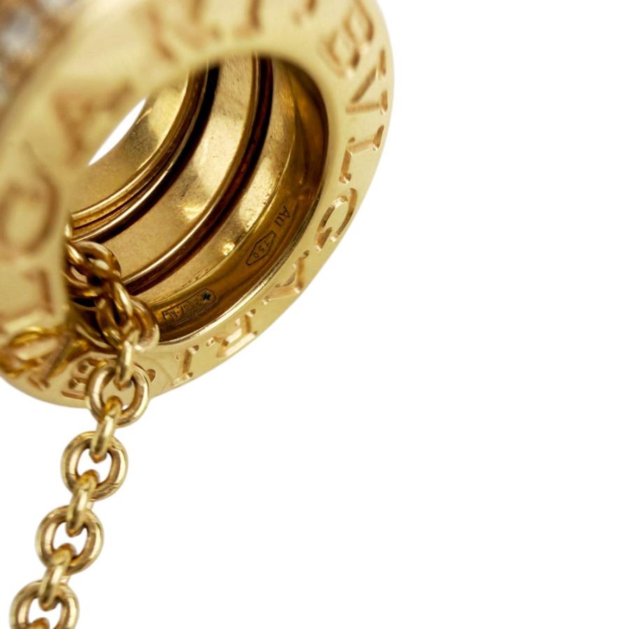 ブルガリ ■美品■ ビーゼロワン ネックレス アクセサリー パヴェ メレ ピンクゴールド ダイヤ K18 750PG 約14g 箱 【625626】11 |  | 07