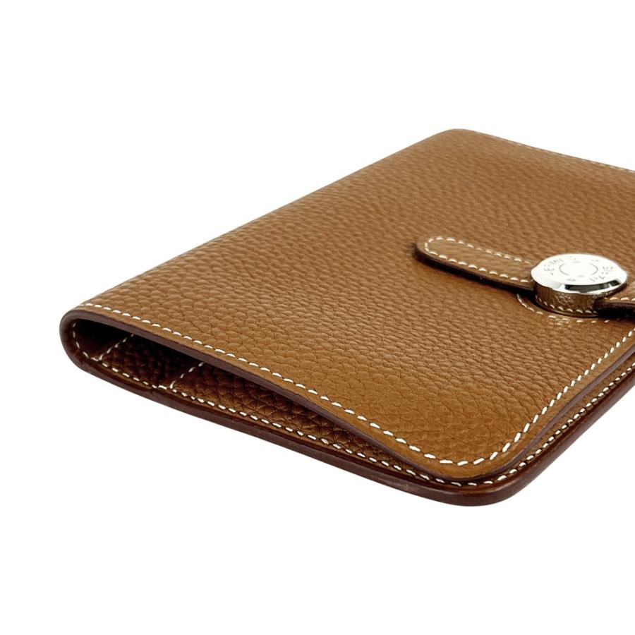 エルメス ■美品■ ドゴン コンパクト ウォレット 財布 トゴ ゴールド □R刻 【625657】13 |  | 02