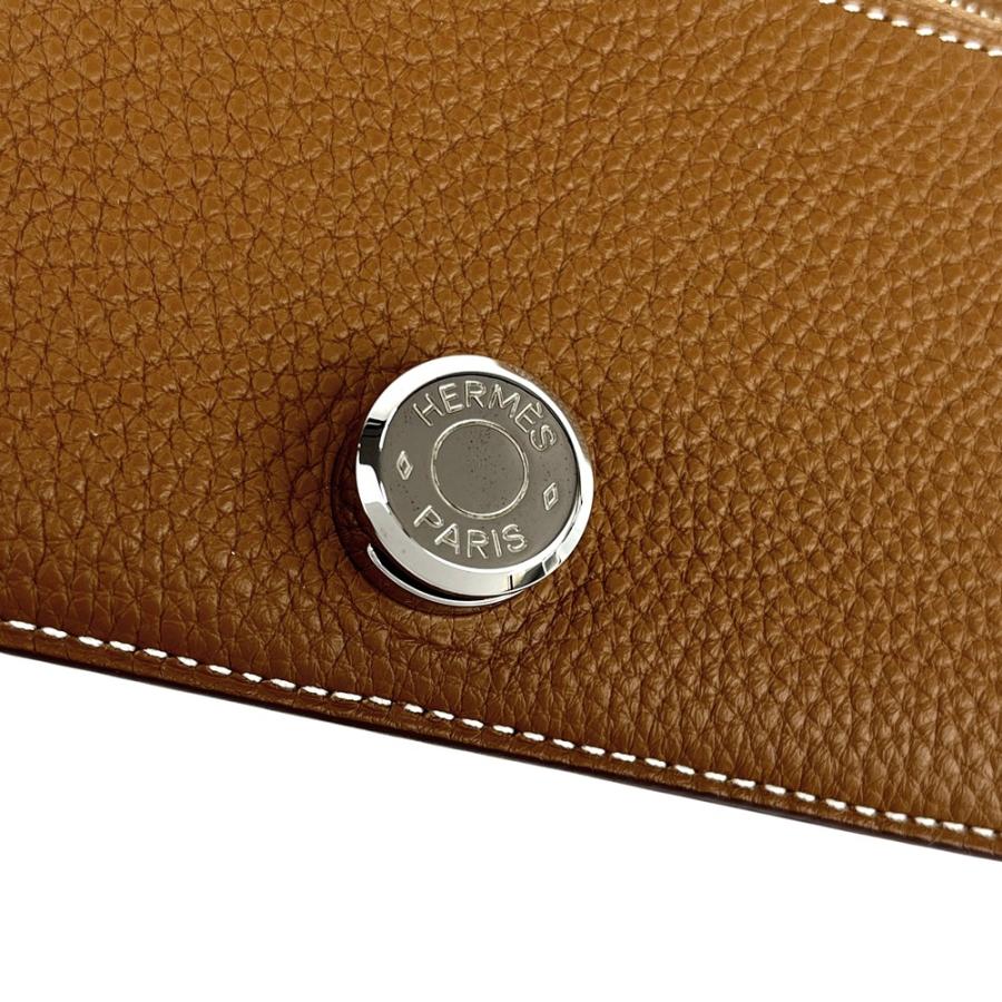 エルメス ■美品■ ドゴン コンパクト ウォレット 財布 トゴ ゴールド □R刻 【625657】13 |  | 08