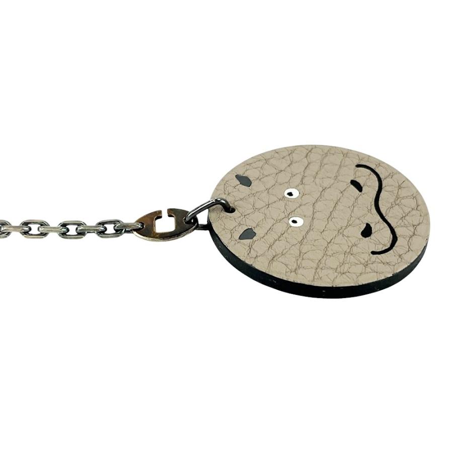 エルメス ■新同■ アニマルチャーム キーホルダー カバ レザー グレー 箱 【627835】13 |  | 03