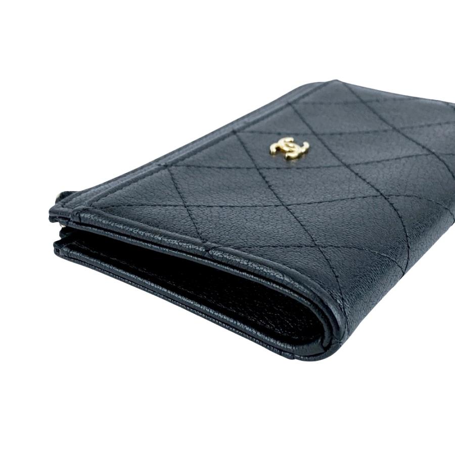 シャネル ■美品■ フラグメントケース カード コインケース 名刺入れ 小銭入れ レザー ブラック AP4917 箱 【628115】13 |  | 02