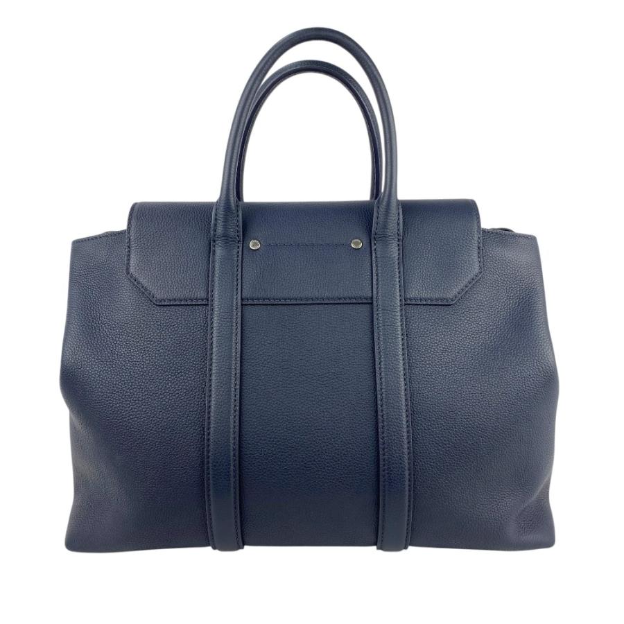 ルイヴィトン ■美品■ ジョルジュトートMM 2WAY ショルダー バッグ カバン IC レザー ネイビー シルバー M11663【631429】5 ルイヴィトン □美品□ ジョルジュトートMM 2WAY ショルダー バッグ