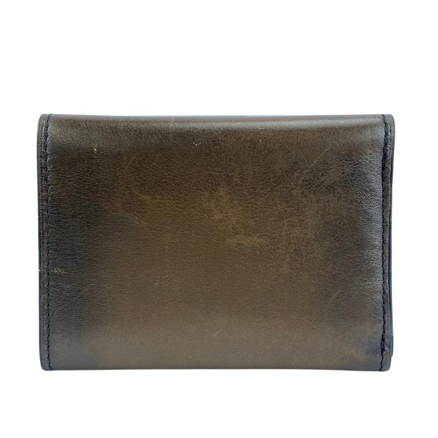 ベルルッティ ■中古■ カリグラフィー 三つ折り 財布 ウォレット コンパクト レザー ブラウン 【632280】11 |  | 01